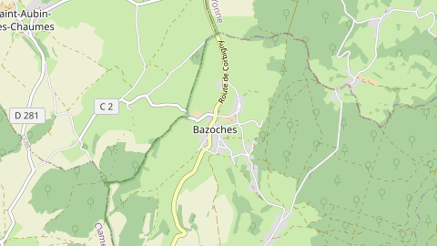 Carte de localisation de l'évènement