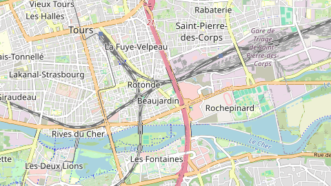 Carte de localisation de l'évènement