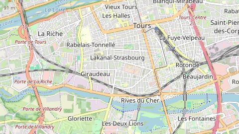 Carte de localisation de l'évènement