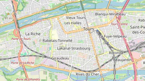 Carte de localisation de l'évènement