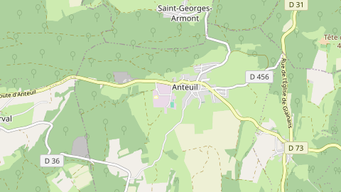 Carte de localisation de l'évènement