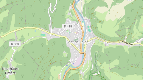 Carte de localisation de l'évènement