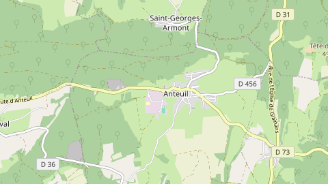Carte de localisation de l'évènement