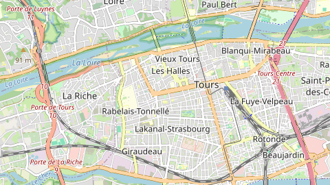 Carte de localisation de l'évènement