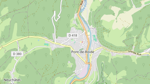 Carte de localisation de l'évènement
