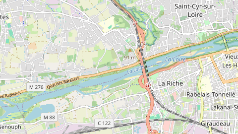 Carte de localisation de l'évènement