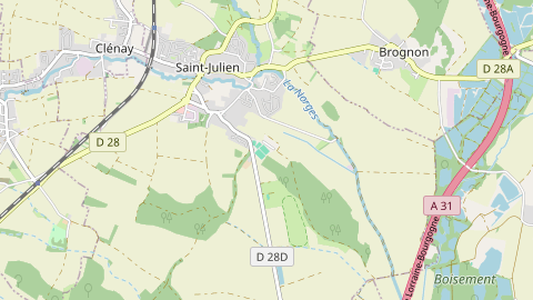Carte de localisation de l'évènement