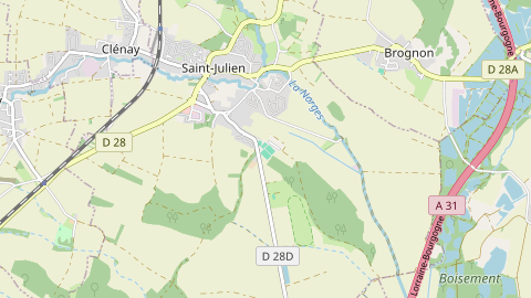 Carte de localisation de l'évènement