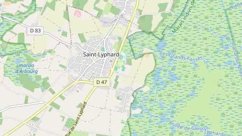 Carte de localisation de l'évènement