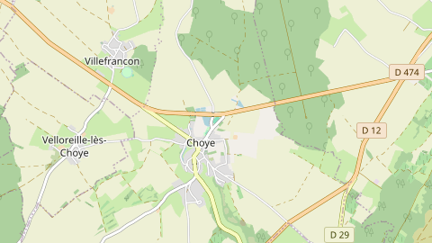 Carte de localisation de l'évènement