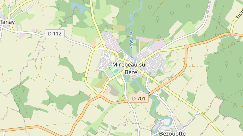 Carte de localisation de l'évènement