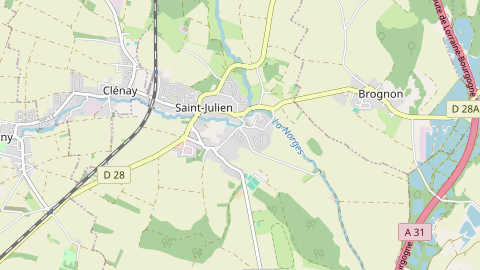 Carte de localisation de l'évènement