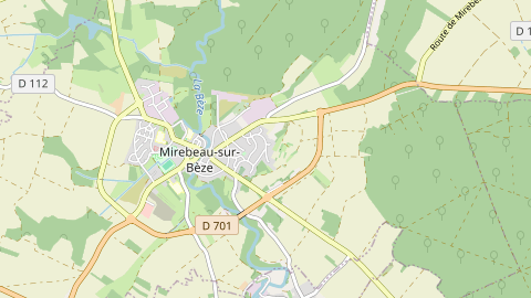 Carte de localisation de l'évènement