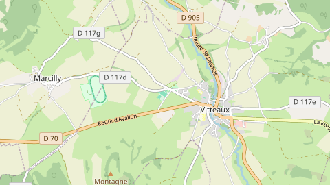Carte de localisation de l'évènement