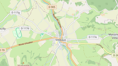 Carte de localisation de l'évènement