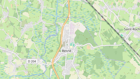Carte de localisation de l'évènement