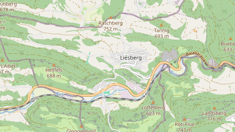 Carte de localisation de l'évènement