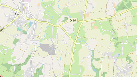 Carte de localisation de l'évènement