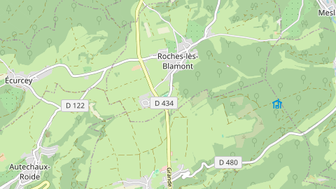 Carte de localisation de l'évènement