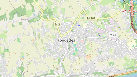 Carte de localisation de l'évènement