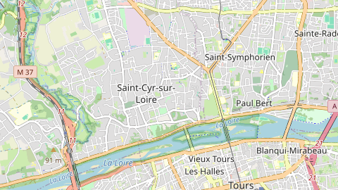 Carte de localisation de l'évènement