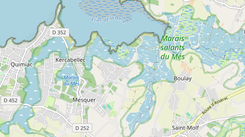 Carte de localisation de l'évènement