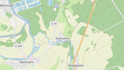 Carte de localisation de l'évènement