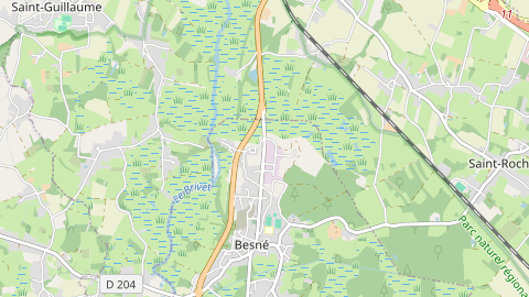 Carte de localisation de l'évènement