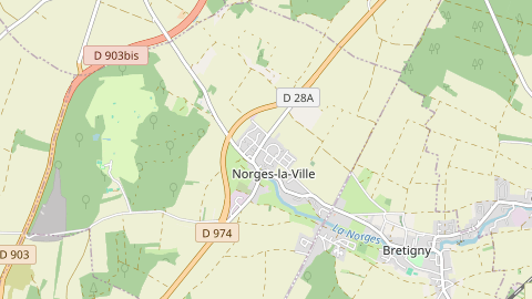 Carte de localisation de l'évènement
