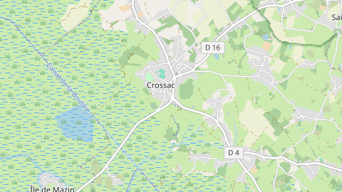 Carte de localisation de l'évènement