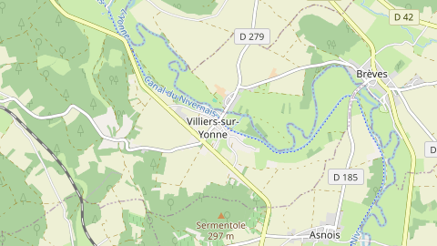 Carte de localisation de l'évènement