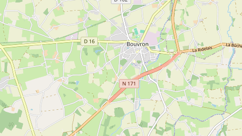 Carte de localisation de l'évènement