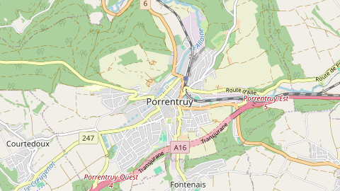 Carte de localisation de l'évènement