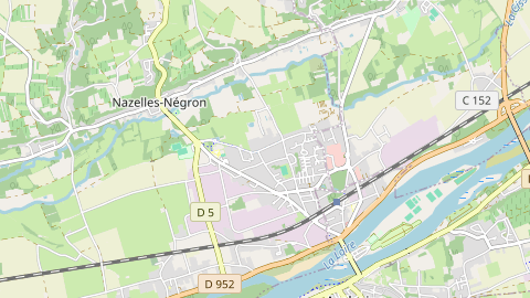 Carte de localisation de l'évènement