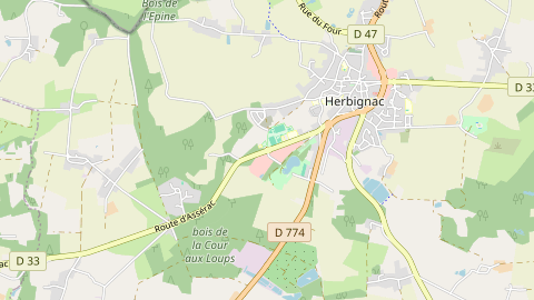 Carte de localisation de l'évènement