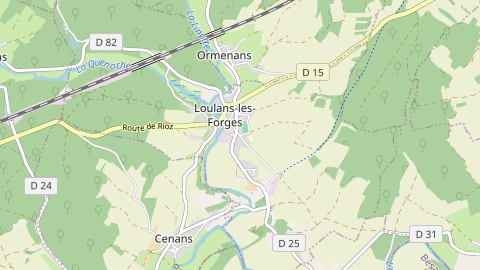 Carte de localisation de l'évènement