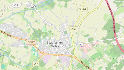 Carte de localisation de l'évènement