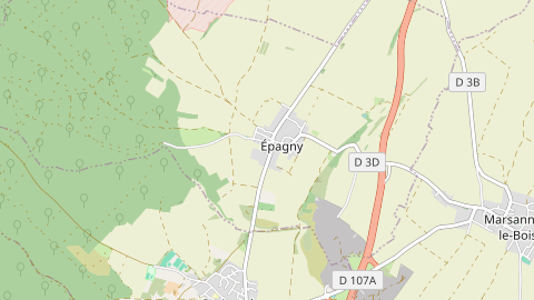 Carte de localisation de l'évènement
