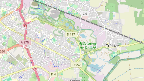 Carte de localisation de l'évènement