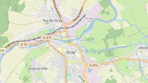 Carte de localisation de l'évènement