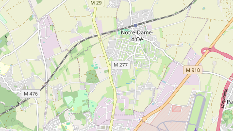 Carte de localisation de l'évènement