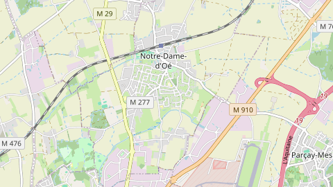 Carte de localisation de l'évènement