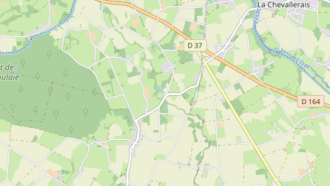 Carte de localisation de l'évènement