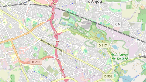 Carte de localisation de l'évènement
