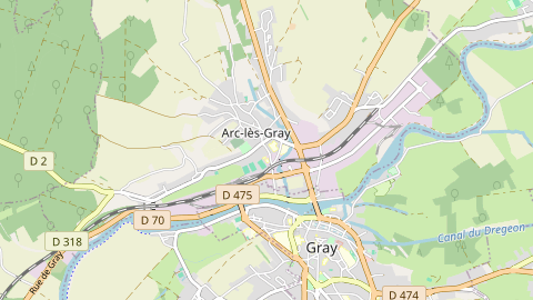 Carte de localisation de l'évènement