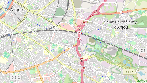 Carte de localisation de l'évènement