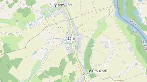 Carte de localisation de l'évènement