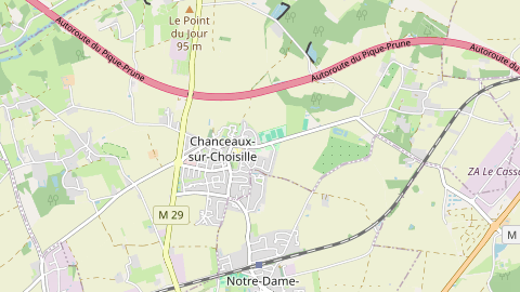 Carte de localisation de l'évènement