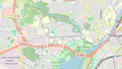 Carte de localisation de l'évènement