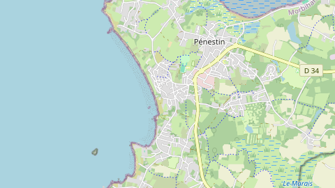 Carte de localisation de l'évènement